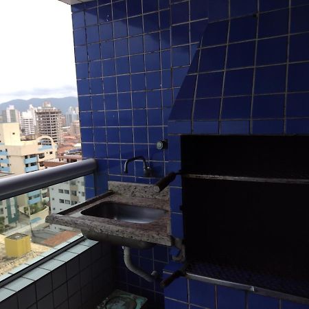 Belo Apartamento Com Vistas Para O Mar - Pe Na Areia - Churrasqueira Na Varanda Praia Grande Dış mekan fotoğraf