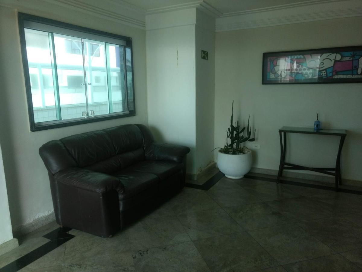 Belo Apartamento Com Vistas Para O Mar - Pe Na Areia - Churrasqueira Na Varanda Praia Grande Dış mekan fotoğraf