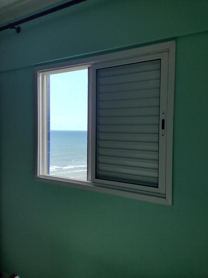 Belo Apartamento Com Vistas Para O Mar - Pe Na Areia - Churrasqueira Na Varanda Praia Grande Dış mekan fotoğraf