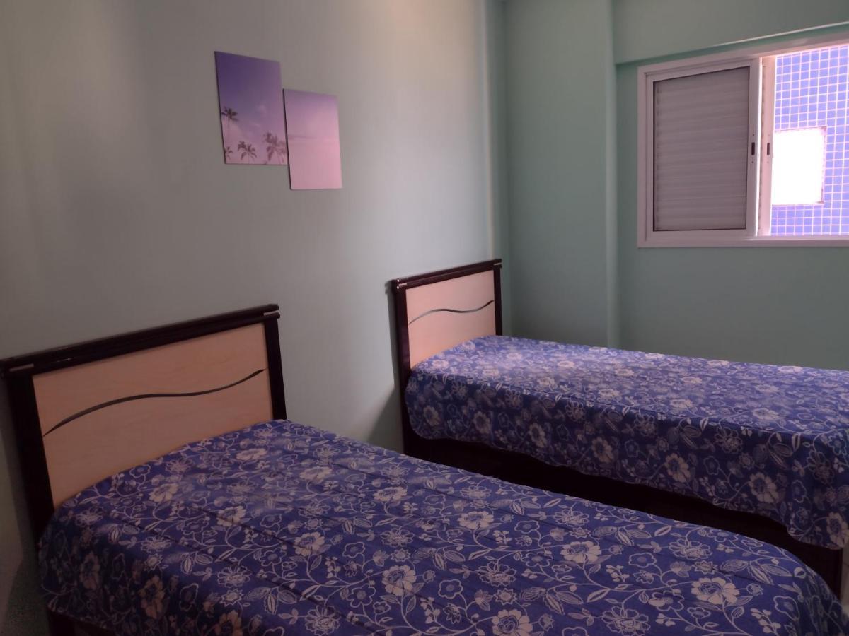Belo Apartamento Com Vistas Para O Mar - Pe Na Areia - Churrasqueira Na Varanda Praia Grande Dış mekan fotoğraf