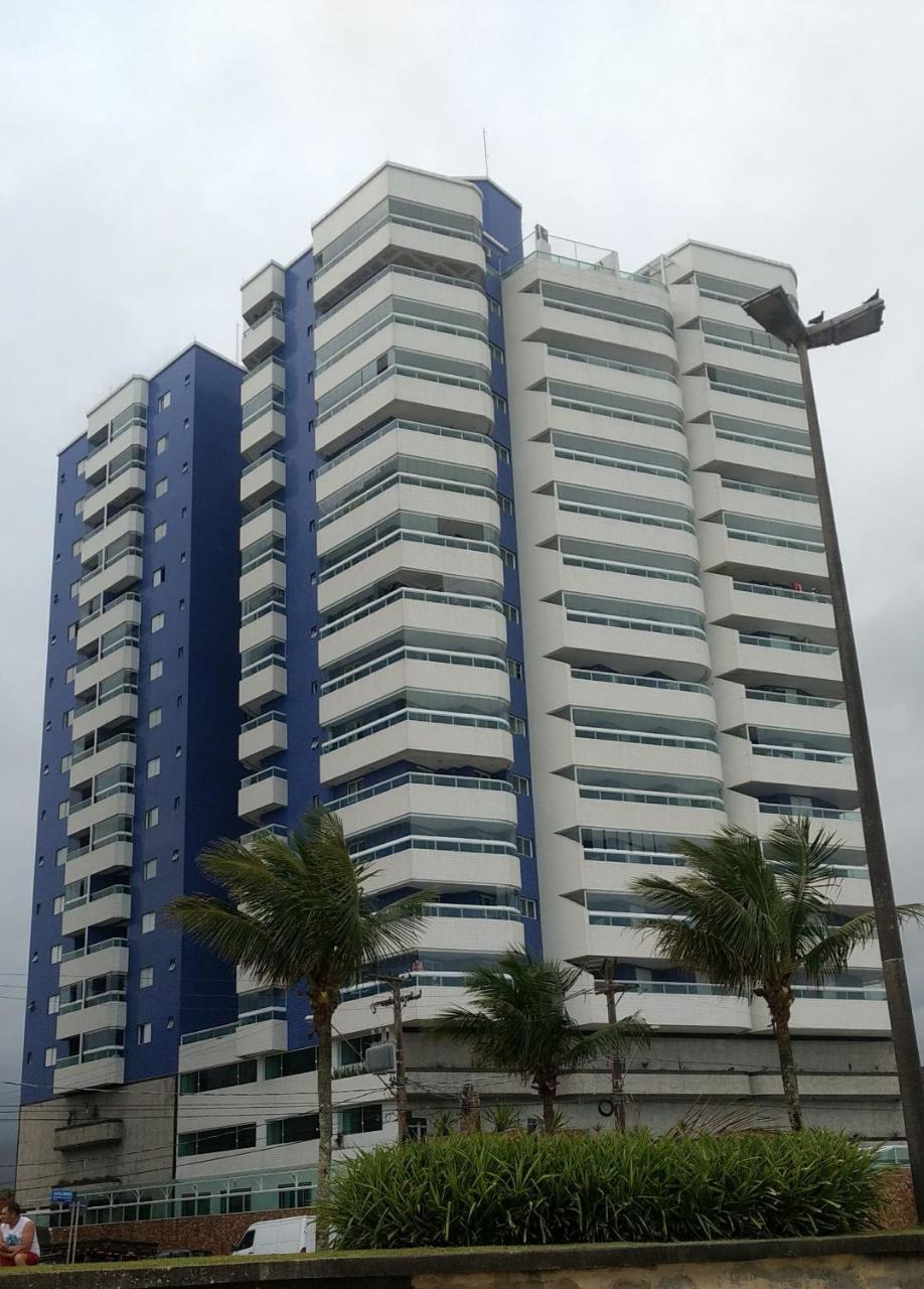 Belo Apartamento Com Vistas Para O Mar - Pe Na Areia - Churrasqueira Na Varanda Praia Grande Dış mekan fotoğraf